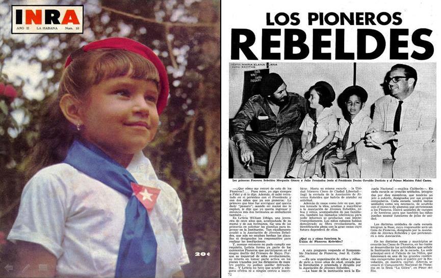 Foto de 120 Aniversario BNCJM- De la historia contada por las revistas cubanas de los sesenta .Pioneros rebeldes