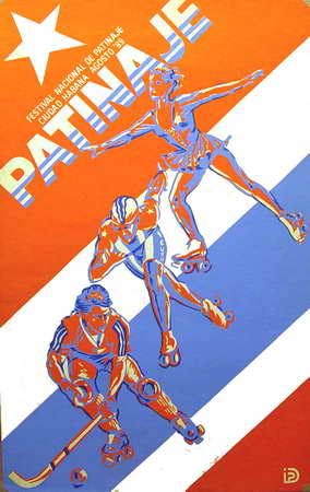 Festival Nacional de Patinaje. Ciudad Habana Agosto'89. Patinaje