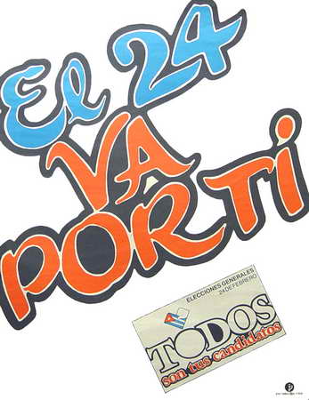 El 24 va por ti. Elecciones generales 24 de febrero. Todos son tus candidatos