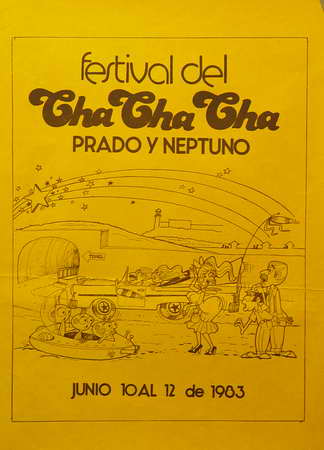 Festival del Cha Cha Cha, Padro y Neptuno, junio 10 al 12 de 1983