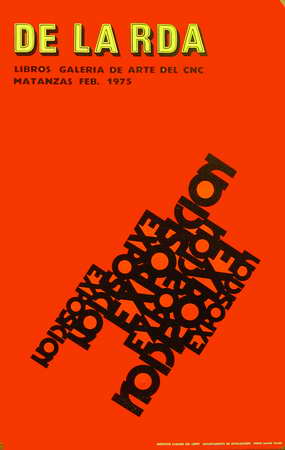 Exposición de la RDA, libros galeria de arte del CNC, Matanzas, Feb. 1975