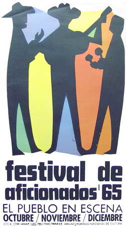 Festival de Aficionados'65, el pueblo en escena oct., nov., dic.