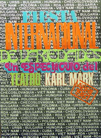 Fiesta Internacional de Variedades un espectáculo del teatro Karl Marx