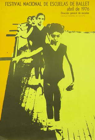 Festival Nacional de Escuelas de Ballet. Abril 1976
