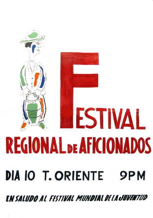Festival Regional de Aficionados, día 10, en saludo al Festival Mundial de la Juventud