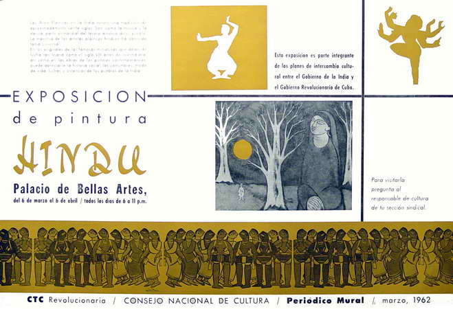 Exposición de Pintura Hindú, Palacio de Bellas Artes, 6 de mar. al 6 de abr.