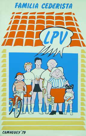 Familia cederista LPV. Camagüey'79