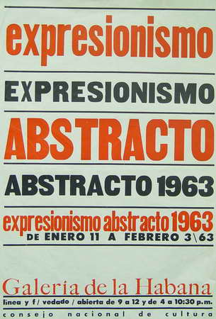 Expresionismo abstracto 1963