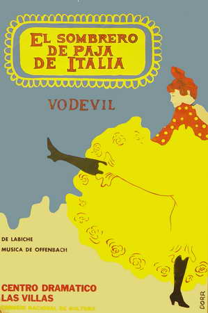 El Sombrero de paja de Italia; vodevil