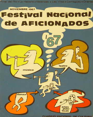 Festival Nacional de Aficionados'67. Música, Teatro, Danza, Artes Plásticas...