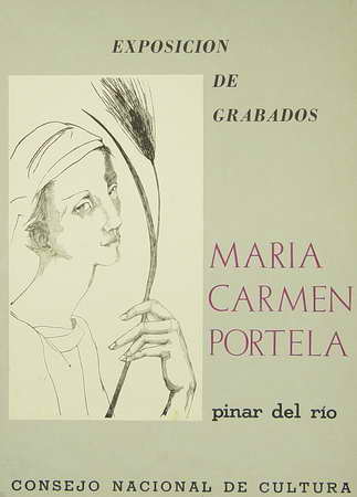 Exposición de grabados María del Carmen Portela