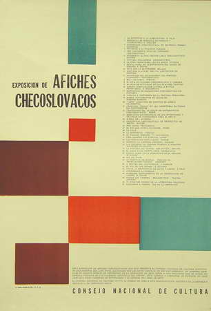 Exposición de afiches checoslovacos