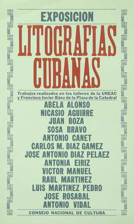 Exposición Litografías cubanas