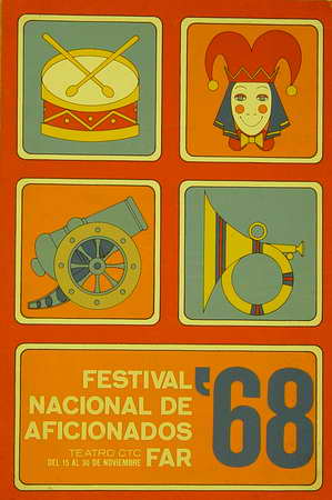 Festival Nacional de Aficionados FAR'68. Teatro CTC. Del 15 al 30 de noviembre