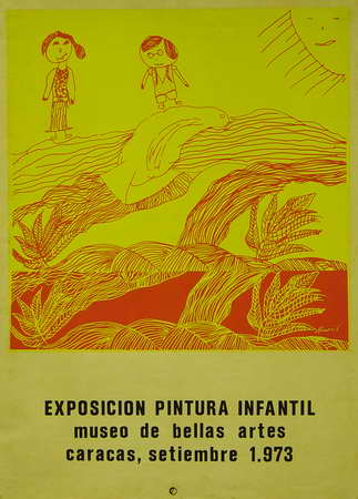 Exposición Pintura infantil. Museo de Bellas Artes, septiembre 1973
