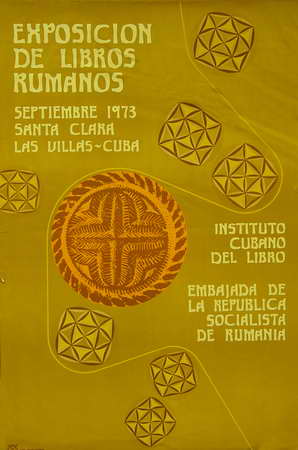 Exposición de Libros Rumanos. Septiembre 1973, Santa Clara, Las Villas, Cuba