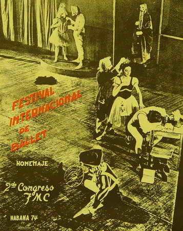 Festival Internacional de Ballet. Homenaje 2do. Congreso FMC, Habana 74