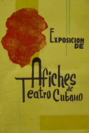 Exposición de afiches de teatro cubano