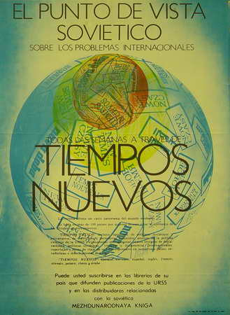El Punto de vista soviético sobre los problemas internacionales. Todas las semanas a través de Tiempos Nuevos