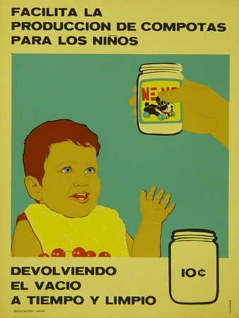 Facilita la producción de compotas para los niños devolviendoel vacío a tiempo y limpio