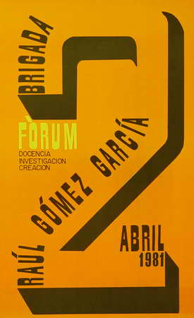 Fórum: Docencia, investigación, creación. Brigada Raúl Gómez García. Abril 1981