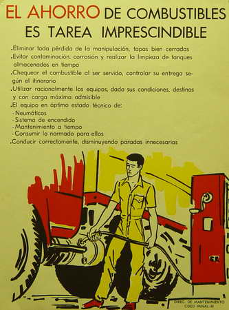 El Ahorro de combustibles es tarea imprescindible. Eliminar toda pérdida de la manipulación. Evitar contaminación...
