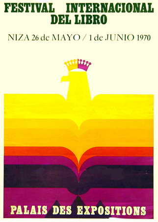 Festival Internacional del Libro. Niza 26 de Mayo/1 de Junio 1970. Palais des Expositions