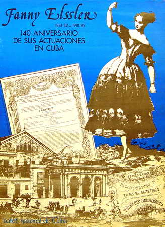 Fanny Elssler. 1841-42. 1981-82