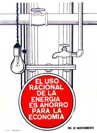 El uso racional de la energía es ahorro para la economía. Dir. de Mantenimiento