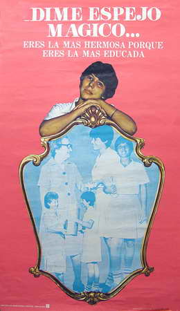 Dime espejo mágico... Eres la más hermosa porque eres la más educada