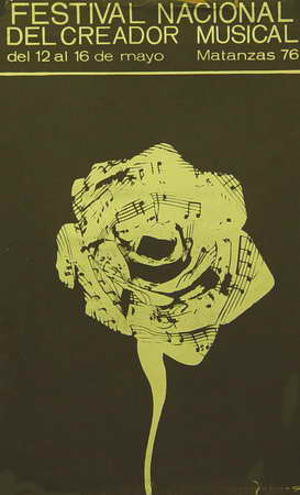 Festival Nacional de Creador Musical. Del 12 al 16 de mayo