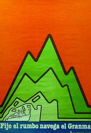 Fijo el rumbo navega el Granma