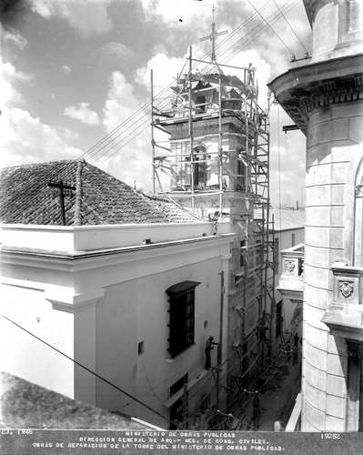 CONVENTO DE SANTA CLARA. REPARACION DE LA TORRE DE LA IGLESIA