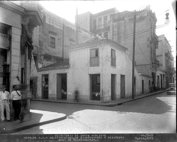 EXPROPIACIONES, CASA DE TENIENTE REY