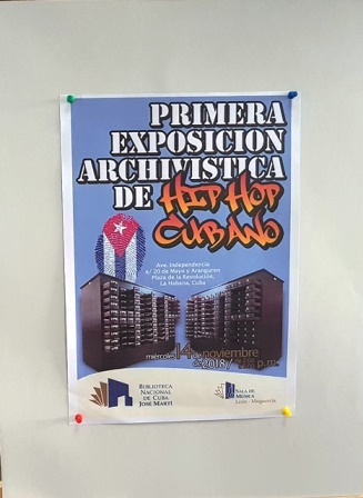 Foto de Inaugurada Primera Exposición Archivística de Hip Hop cubano en la Biblioteca Nacional