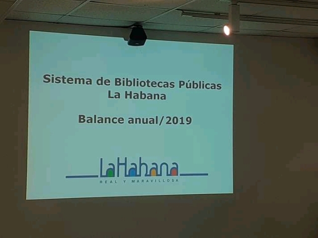 Foto de Balance Anual de la Biblioteca Rubén Martínez Villena de La Habana y su Red de Bibliotecas Públicas