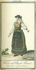 Foto de  Trajes típicos españoles de finales del siglo XVIII.