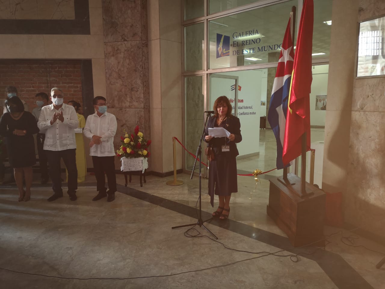 Foto de  Inaugurada en la Biblioteca Nacional, exposición por los 60 años de las relaciones Cuba-Vietnam