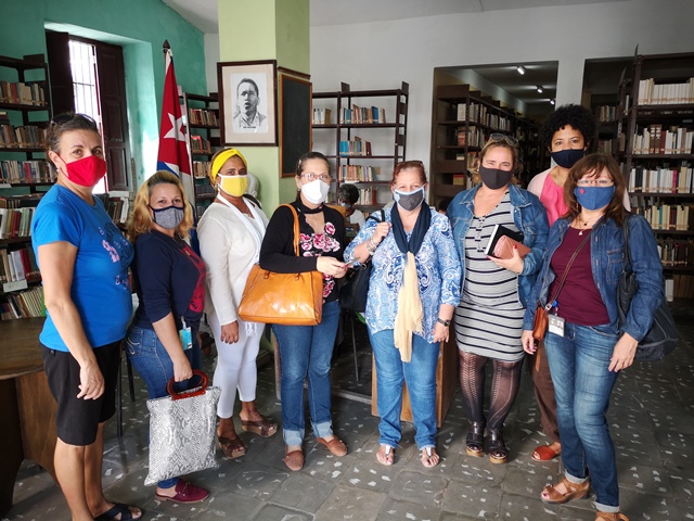 Foto de Bibliotecas y librerías de La Habana fueron visitadas por funcionarios del Instituto del Libro y de la Biblioteca Nacional