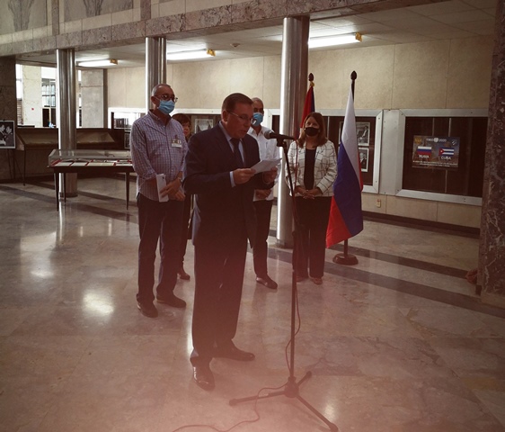 Foto de Andrei Guzkov. embajador de la Federación Rusa en Cuba 