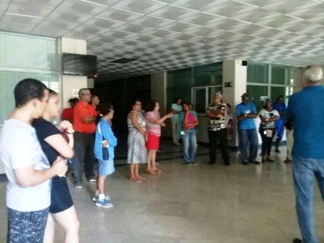 Foto de La Biblioteca Nacional de Cuba tomando medidas ante la COVID19