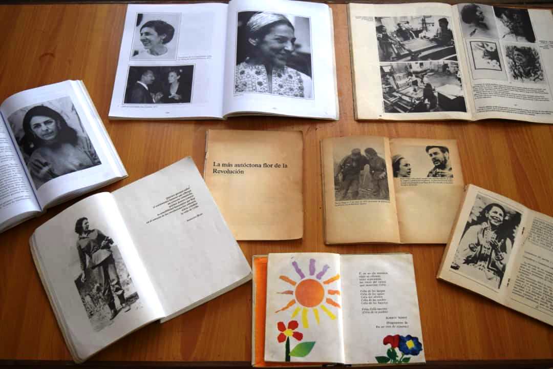Foto de Exposición bibliográfica dedicada a Celia Sánchez