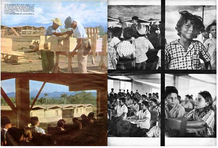 Foto de Día de la Infancia. De la historia contada por las revistas cubanas de los sesenta. Los niños de la Sierra