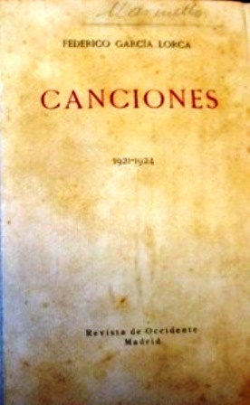 Foto de Canciones y dibujos de Federico García Lorca en el fondo valioso de la Biblioteca Nacional de Cuba José Martí.