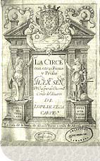 Foto de La Circe, valiosa edición príncipe del siglo XVII. 