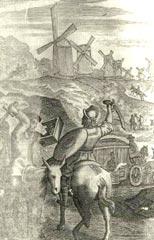 Foto de  Dos Curiosas ediciones ilustradas de la Vida y hechos del Ingenioso Cavallero don Quixote de la Mancha producidas en la decimoséptima centuria