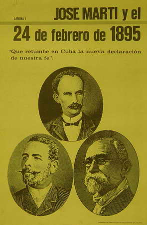 Foto de José Martí y el 24 de Febrero de 1895. 
