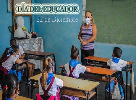Foto de Felicidades a los educadores cubanos  