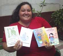 Foto de Programa Nacional por la Lectura. Jornada por el Día del Libro Cubano. Reseña  de La Princesa Dayán de Niurki Pérez García. 