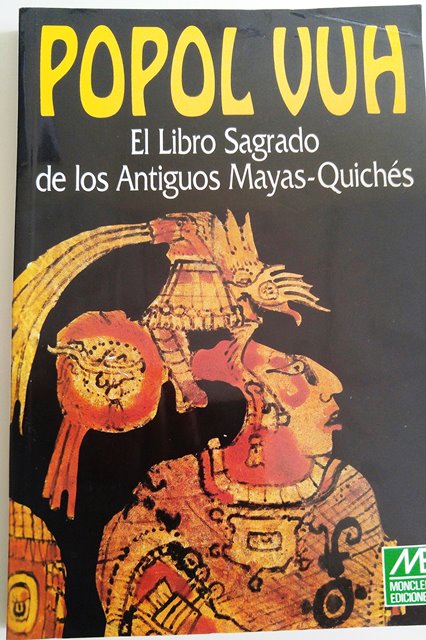 Foto de Programa Nacional por la Lectura. Reseña .El Popol Vuh, el libro sagrado de los mayas